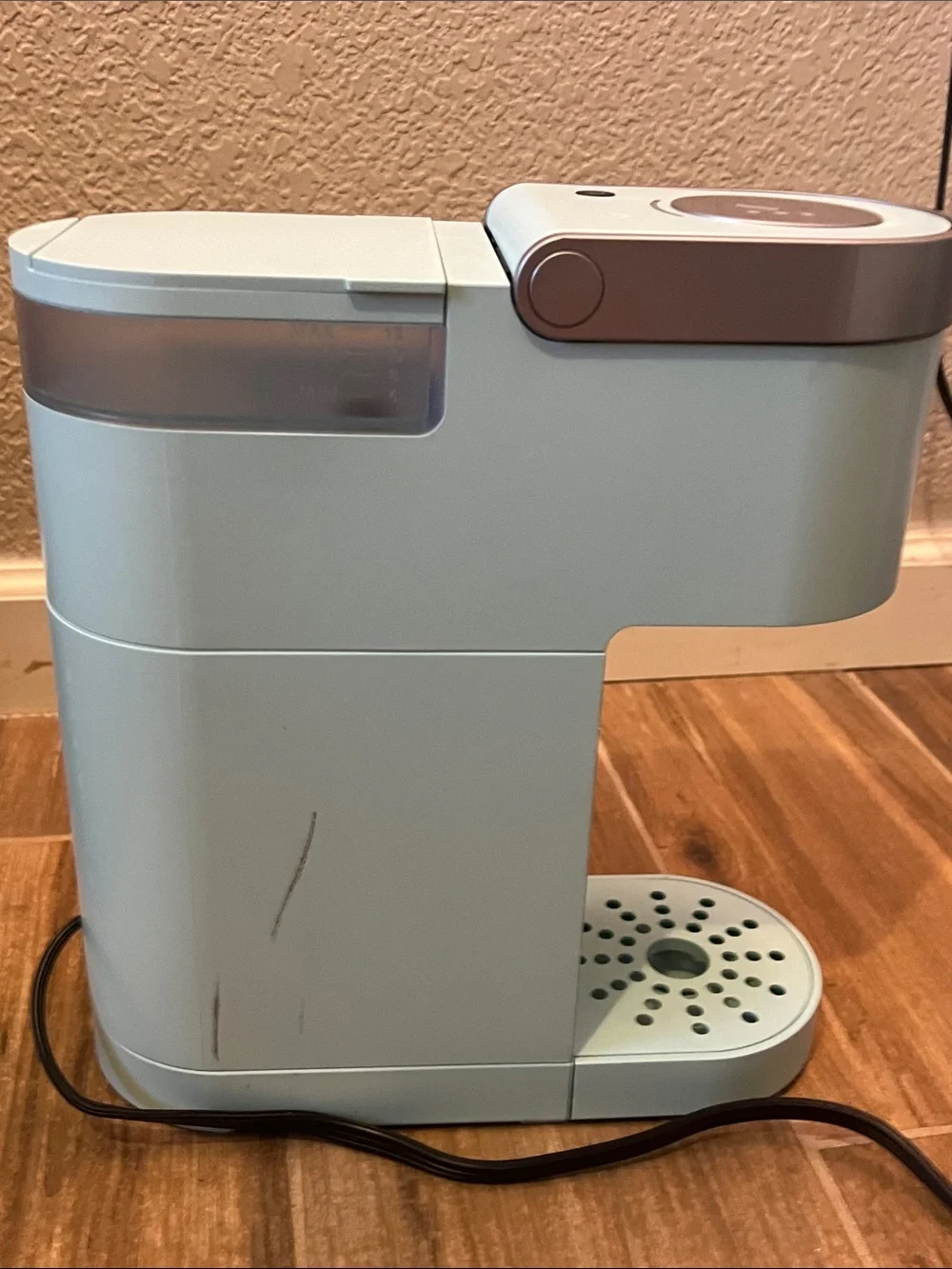 Keurig Compact Single-Serve Coffee Maker - Mint Blue k-mini clean